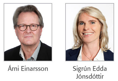 Árni Einarsson og Sigrún Edda Jónsdóttir