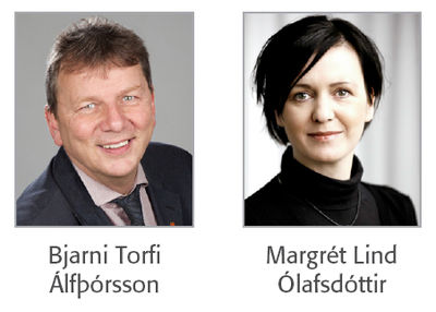 Bjarni Torfi Álþórsson og Margrét Lind Ólafsdóttir